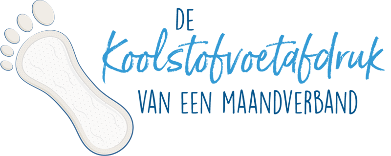 De koolstofvoetafdruk van een maandverband