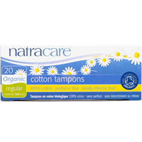 organic non-applicator tampons pack regular absorbency