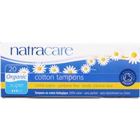 organic non-applicator tampons pack super absorbency