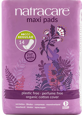 natural maxi regular pads pack