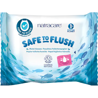 Safe to Flush Vochtig Toiletpapier