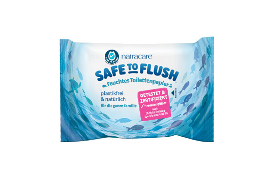 Safe to Flush Feuchtes Toilettenpapier pack