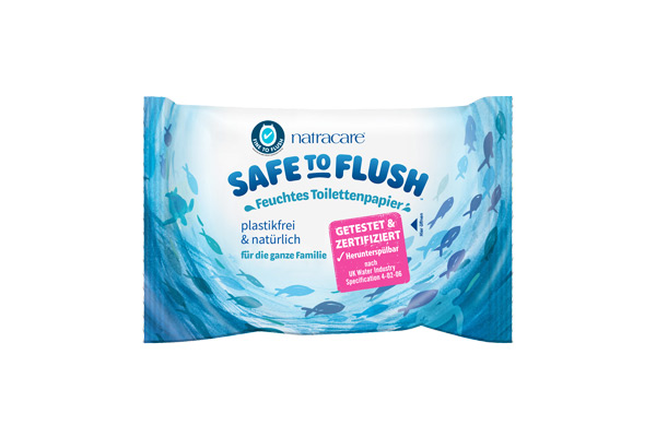 Safe to Flush Spülbare Feuchttücher pack
