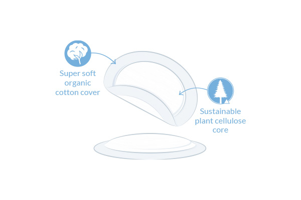 Nursing Pads illustration