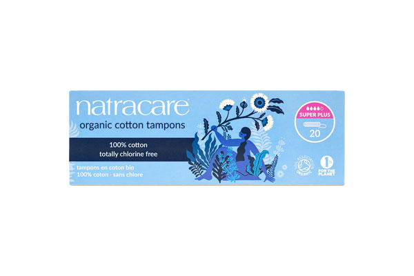 Organic Super Plus Non-Applicator Tampons packshot