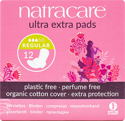 ultra extra pads pack regular absorbency