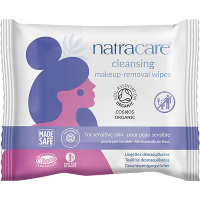 Natracare Organic Cleansing Makeup Remover Wipes