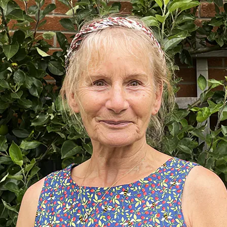 Portrait of Susie Hewson, Natracare founder