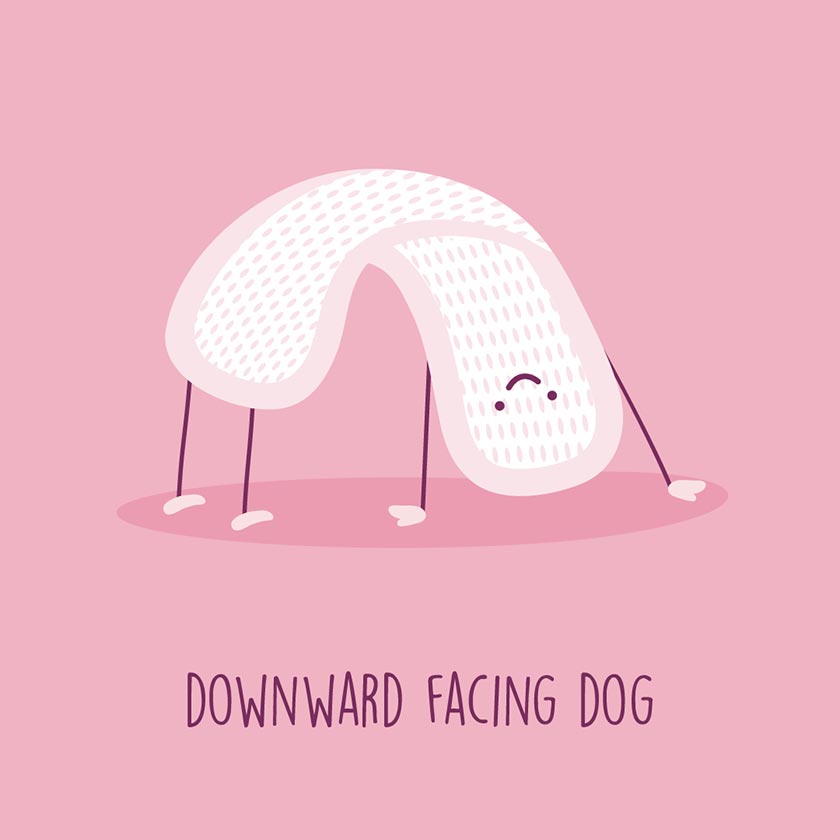 Downwards facing dog