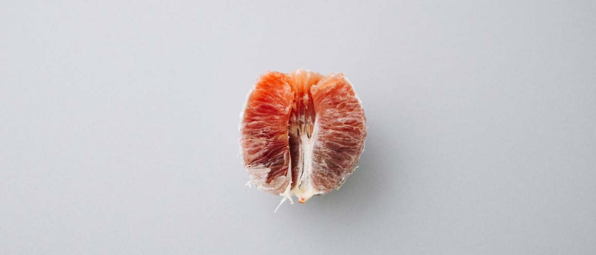 blood orange resembling female body parts