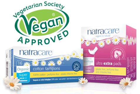 Natracare recognised as vegan