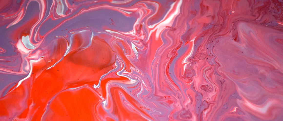 red paint mixture