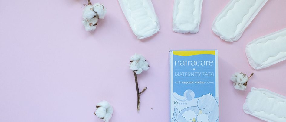 natracare organic maternity pads