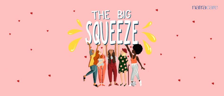 the big squeeze campaign by natracare