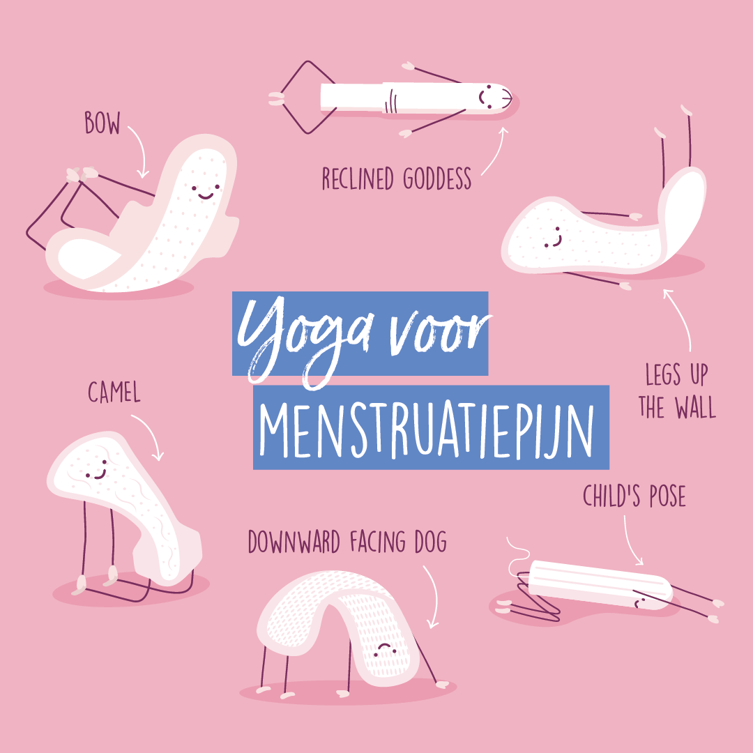 yoga voor menstruatiepijn