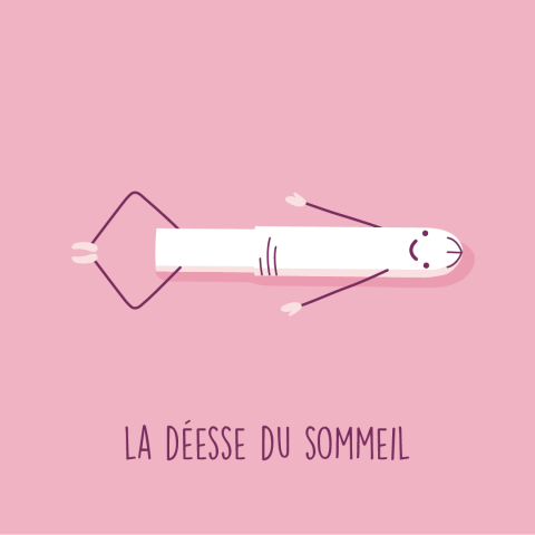 La posture de la déesse du sommeil