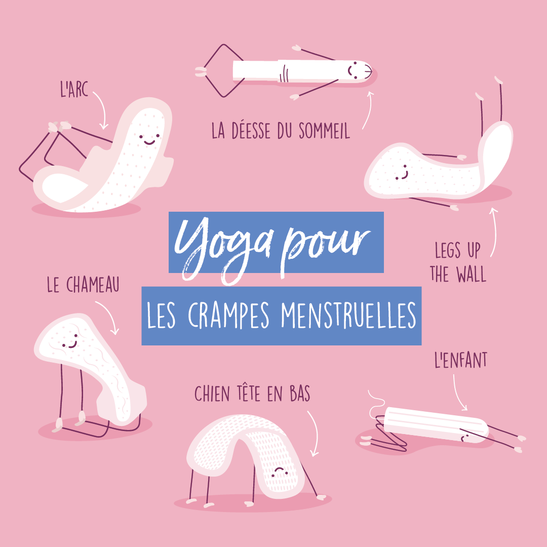 postures de Yoga pour atténuer les douleurs menstruelles