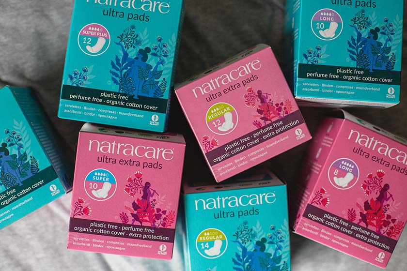 Natracare pads