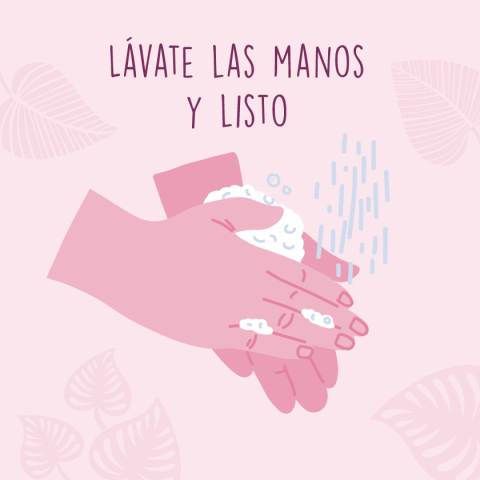 Lávate las manos