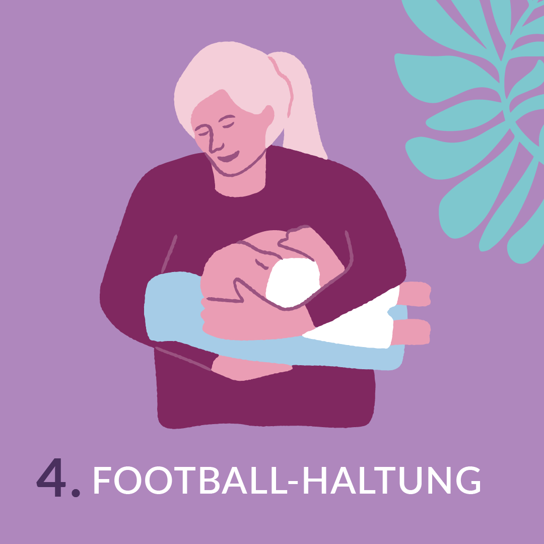 Football-Haltung Stillpositionen