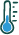 de thermomètre froid icon