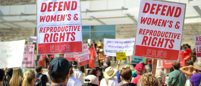 reproductive rights protest